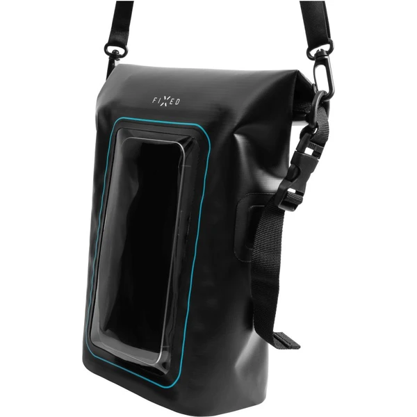 FIXED Float Bag 3L voděodolný vak s kapsou pro mobilní telefon černý - Pouzdra - Obrázek R555000N01