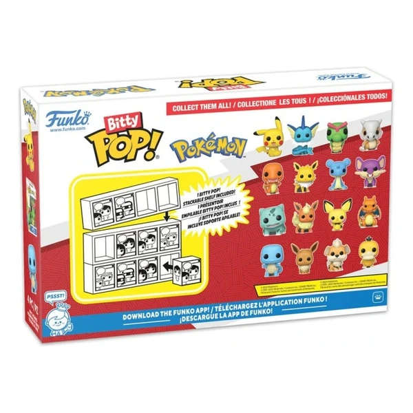 Funko Bitty POP! #455 Pokemon - Charmander 4-pack - Funko POP! - Obrázek R57G000K01