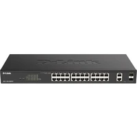 D-Link DGS-1100-26MPV2 26-portový PoE+ Gigabit Smart Managed Switch - Switche