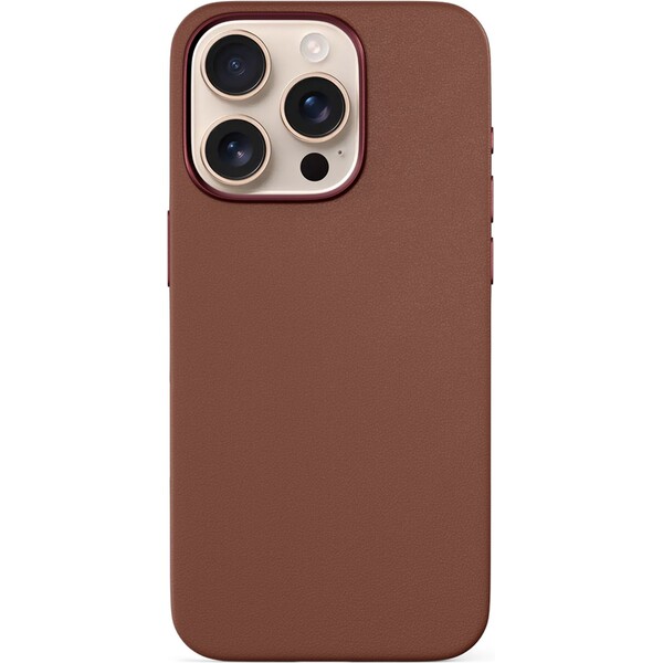 Epico Mag+ Leather kryt pro iPhone 16 Pro Max hnědá Hnědá