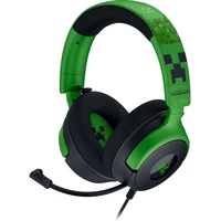 Razer Kraken V4 X Minecraft Ed. herní sluchátka černá - Sluchátka