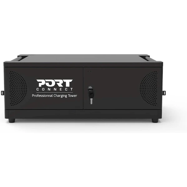 Port Connect 6 notebooků USB-C nabíjecí úložiště černý - Nabíječky - Obrázek R5T9000K01