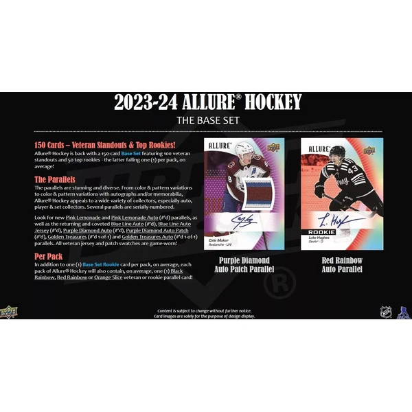 Hokejové karty 2023-24 Upper Deck Allure Hockey Hobby Box - Hokejové karty - Obrázek R6C6000P01
