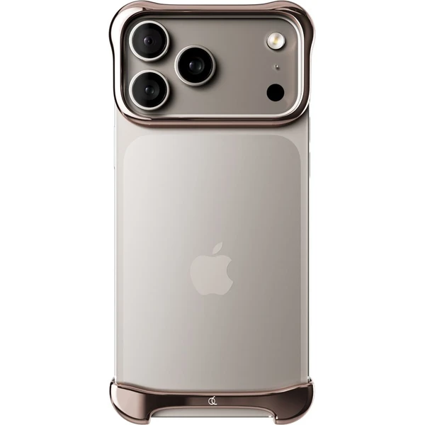 Arc Pulse hliníkový ochranný rám iPhone 17 Pro růžový bronz - Pouzdra - Obrázek R6DJ000K01