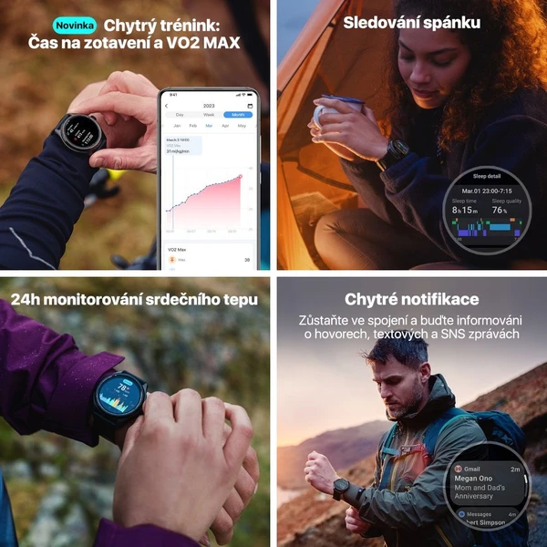 TicWatch Pro 5 GPS chytré hodinky Sandstone - Chytré hodinky - Obrázek R6E6000701