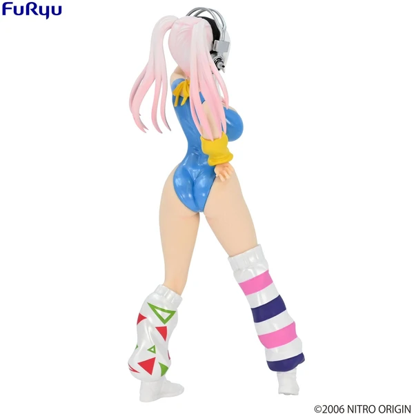 Soška Furyu Super Sonico - Super Sonico Concept Outfit 80's (Blue Version) 18 cm - Sochy a sošky - Obrázek R6IA000P01