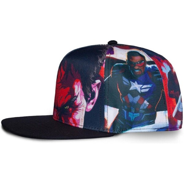 Difuzed Captain America Brave New World Snapback Kšiltovka Red Hulk