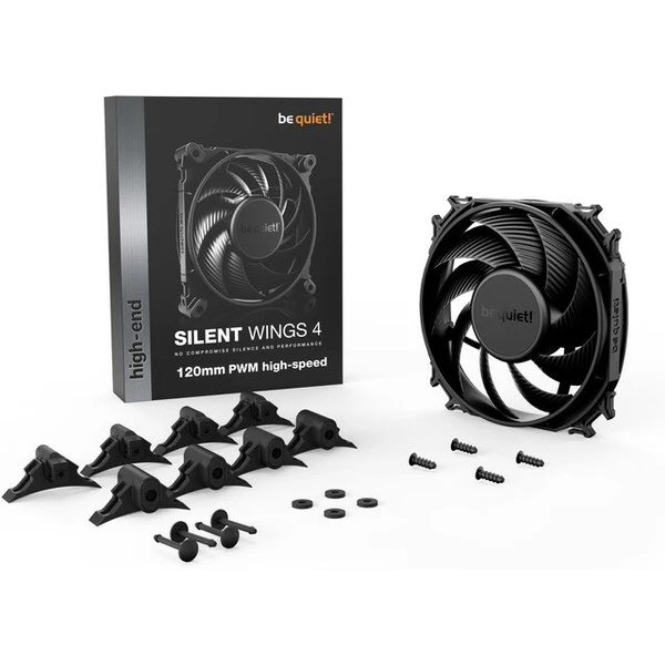 Be quiet! Silent Wings 4 PWM high-speed 120mm - Ventilátory pro PC - Obrázek R6VG300401