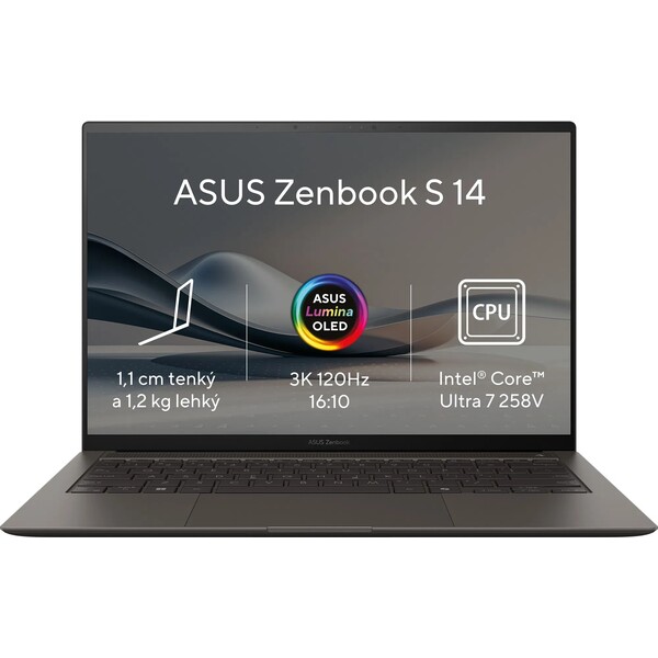 ASUS Zenbook S 14 UX5406SA-OLED093X Šedá