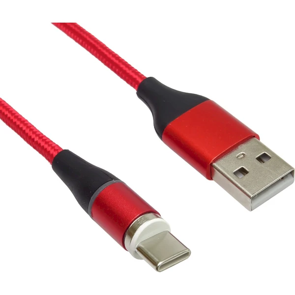 PremiumCord 2v1 napájecí kabel 1m červený - Kabely a redukce - Obrázek R73S000K01