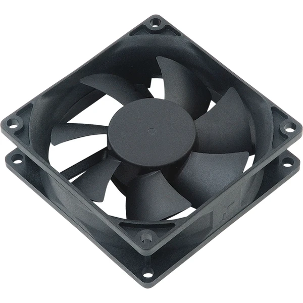 Akasa 80x80x25 černý Low speed OEM - Ventilátory pro PC - Obrázek R7BJ000K01