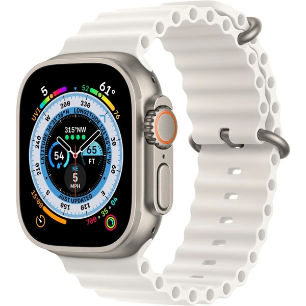 Apple Watch 49/45/44mm bílé prodloužení oceánského řemínku - Řemínky - Obrázek R7DWF00101