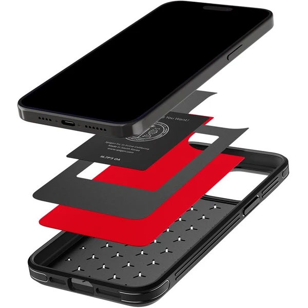 Spigen Cryo Armor kryt iPhone 15 Pro Max červený - Pouzdra - Obrázek R7X8000601