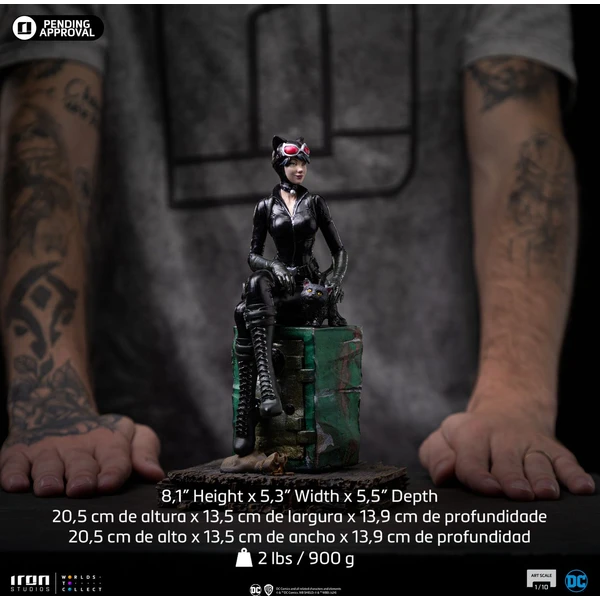 Soška Iron Studios Art Scale 1/10 DC: Gotham City Sirens - Catwoman 20,5 cm - Sochy a sošky - Obrázek R7YA000L01