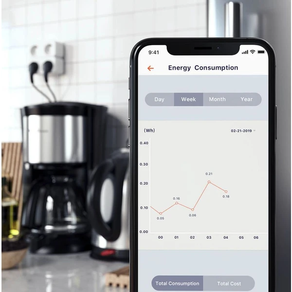 Satechi Apple Homekit chytrá zásuvka se dvěma vstupy bílá - Chytré zásuvky - Obrázek R813200301