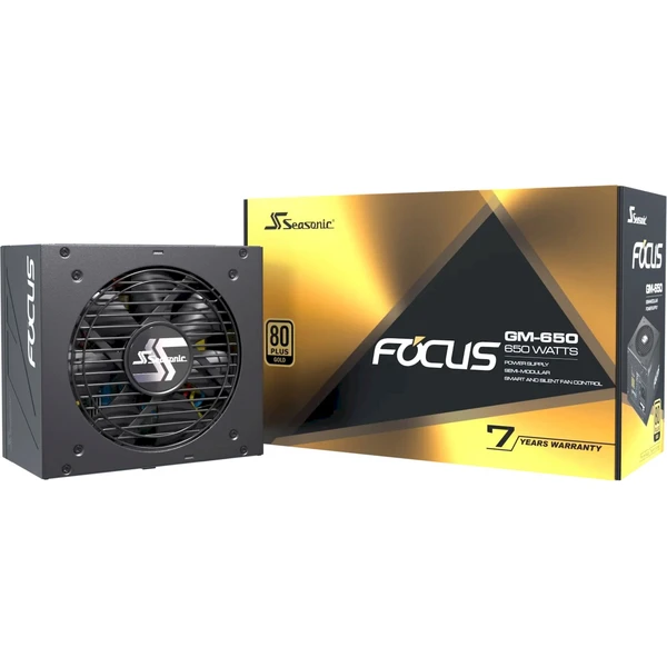 Seasonic Focus Gold - 650W semi-modular - Zdroje - Obrázek R84C000L01