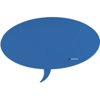 Rocada Skin Shape Talk 6440-5017 magnetická tabule dopravní modrá RAL 5017 - Magnetické tabule