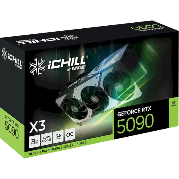 INNO3D NVIDIA GeForce RTX 5090 iChill X3 - Grafické karty - Obrázek R8KM000K01