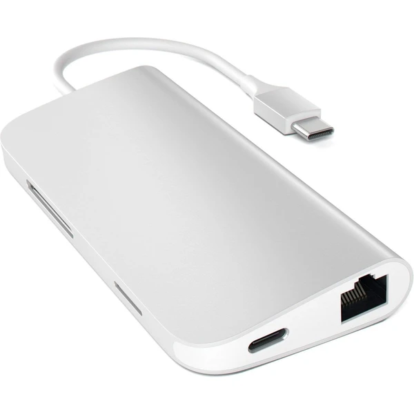 Satechi Multi-Port hub stříbrný - USB huby - Obrázek R8ME100301