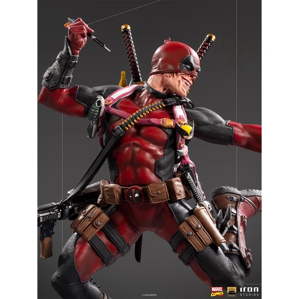 Soška Iron Studios - Deadpool Deluxe BDS Art Scale 1/10 - Marvel Comics - Sochy a sošky - Obrázek R8PJ100201