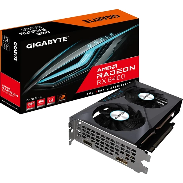 GIGABYTE AMD Radeon RX 6400 EAGLE 4G - Grafické karty - Obrázek R8VSF00101