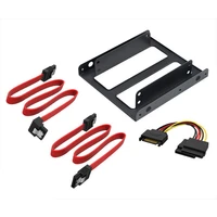 Akasa adaptér pro 2,5" HDD/SSD do 3,5" vč. kabelů (AK-HDA-11) - Rámečky na disky