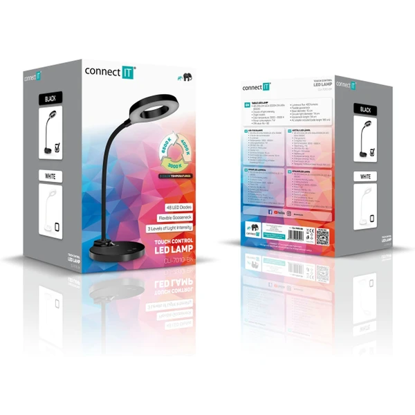 CONNECT IT GLOW stolní Led lampička černá - Lampičky - Obrázek R9N0000P01