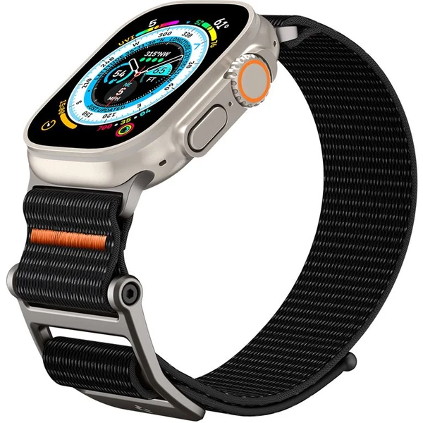 Spigen DuraPro Flex Ultra řemínek Apple Watch 49/46/45/44/42mm černý - Řemínky - Obrázek R9N2000P01