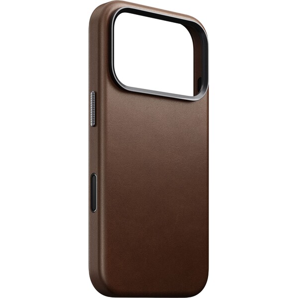 Nomad Traditional Leather Case MagSafe kožený kryt iPhone 17 Pro Brown