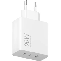 Xiaomi 90W HyperCharge Power Adapter 2x USB-C, 1x USB-A bílý - Nabíječky
