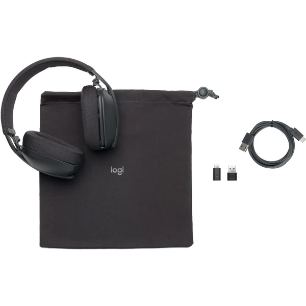 Logitech Zone Vibe bezdrátová sluchátka šedá - Sluchátka - Obrázek RA40000L01