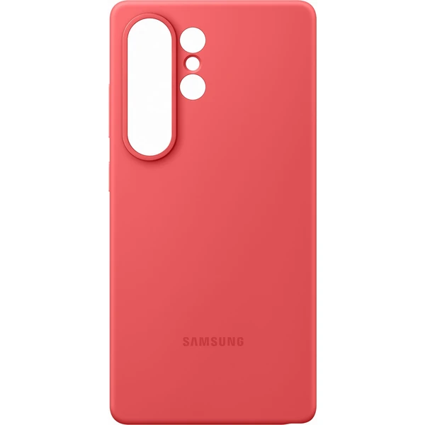 Samsung Silicone Case silikonový kryt Galaxy S25 Ultra červený - Pouzdra - Obrázek RACC000J01