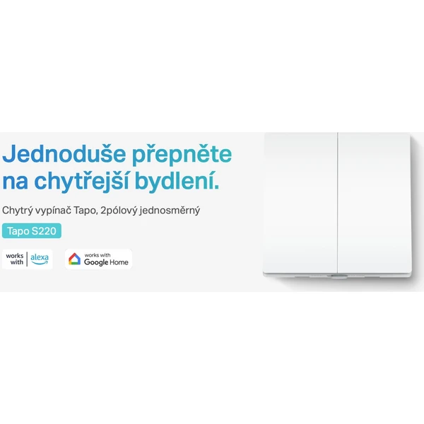 TP-Link Smart Light Switch 2-Gang 1-Way - Ovladače - Obrázek RACI300401