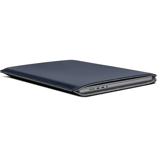 Woolnut Coated PU Sleeve pouzdro pro 16" MacBook Pro tmavě modré