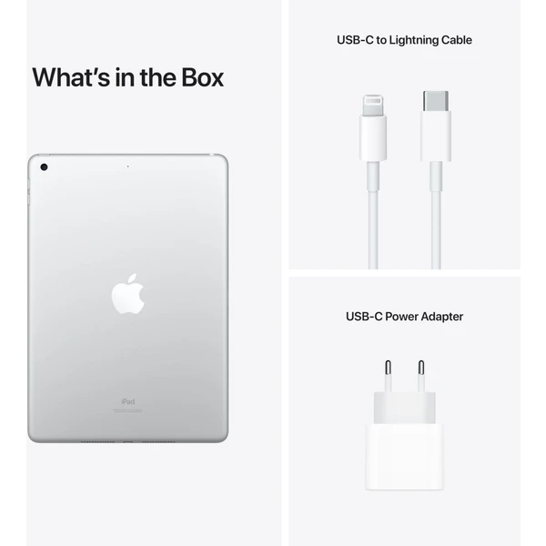 Apple iPad 10,2" 64GB Wi-Fi stříbrný (2021) - Tablety - Obrázek RAQKF00101