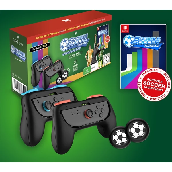 Sociable Soccer Champions Kit (Code in Box) (Switch 1&2) - Hry pro Nintendo Switch 2 - Obrázek RB9P000K01