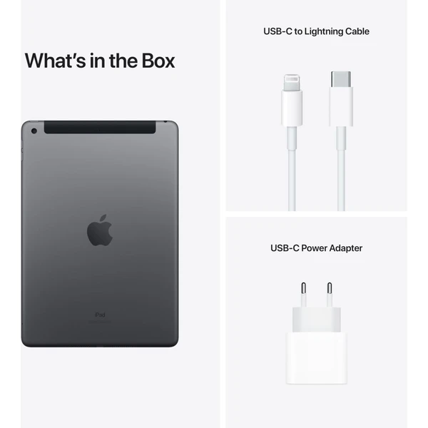 Apple iPad 10,2" 256GB Wi-Fi + Cellular vesmírně šedý (2021) - Tablety - Obrázek RBQKF00101