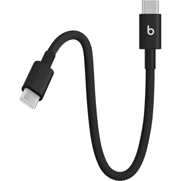 Apple Beats USB-C/USB-C napájecí kabel 60W 20cm sytě černý - Kabely a redukce - Obrázek RBRF000N01