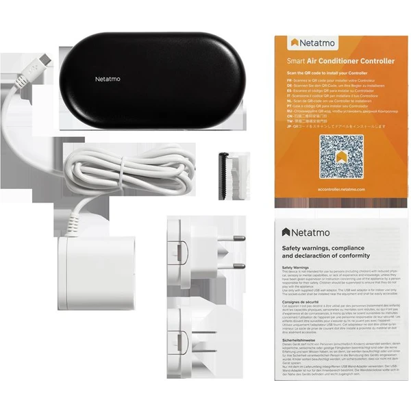 Netatmo Smart AC Controller inteligentní ovládání klimatizace - Termostaty - Obrázek RDP3000K01