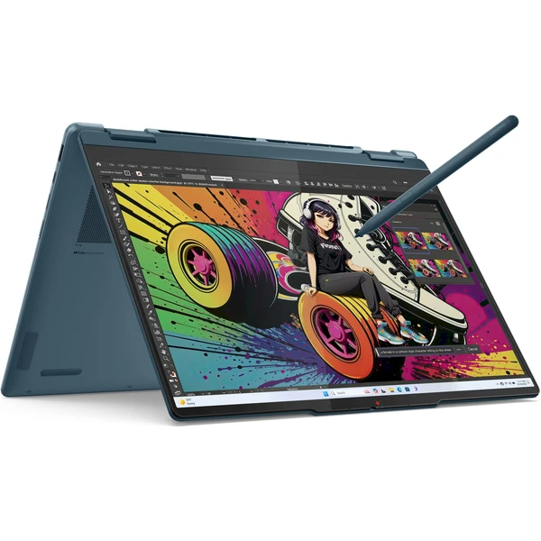 Lenovo Yoga 7 2-in-1 14AKP10 (83JR003HCK) modrozelený - 3 roky záruky Premium Care - Notebooky - Obrázek RDPE000N01