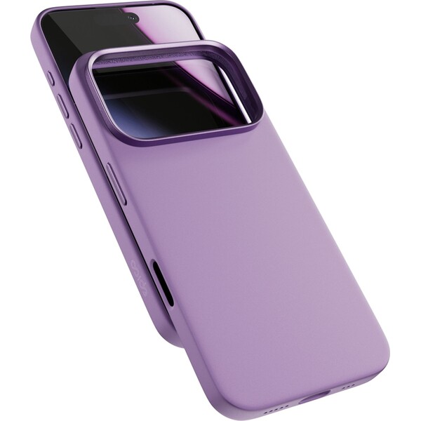 Epico Silicone Pro Mag+ kryt pro iPhone 17 Pro Qi2 & Magsafe kompatibilní fialový Fialová