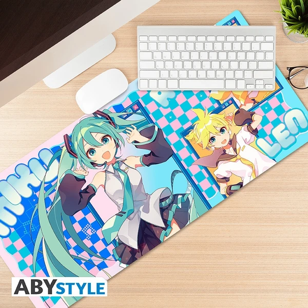 Herní podložka Abysse Corp Hatsune Miku - Miku & Friends XXL - Podložky - Obrázek REYM000K01
