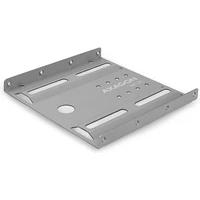 AXAGON RHD-125S, kovový rámeček pro 1x 2.5" HDD/SSD do 3.5" pozice, šedý - Rámečky na disky