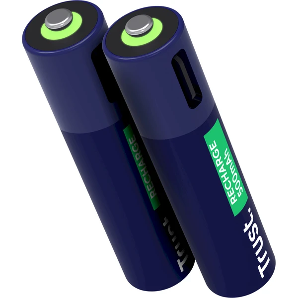 Trust USB-C dobíjecí baterie AAA - 2ks - Baterie - Obrázek RFAL000K01