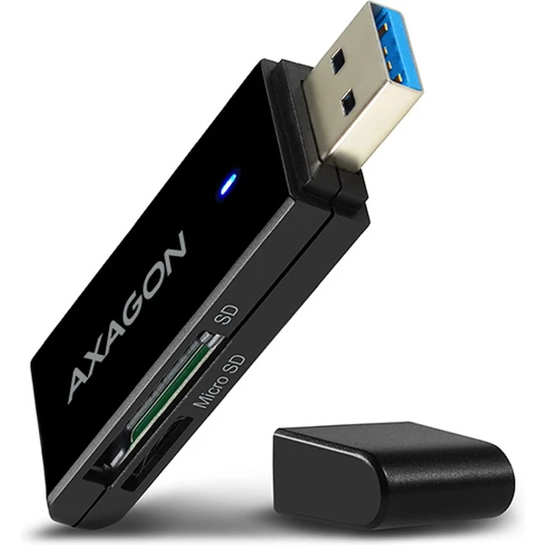 AXAGON čtečka SD/microSD karet CRE-S2N USB-A - Čtečky paměťových karet - Hlavní obrázek