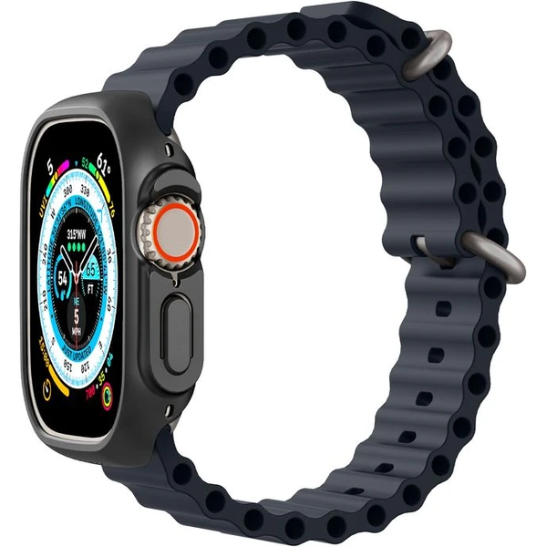 Spigen Thin Fit kryt Apple Watch Ultra 3/2/1 (49mm) černý - Pouzdra - Obrázek RFO0000701