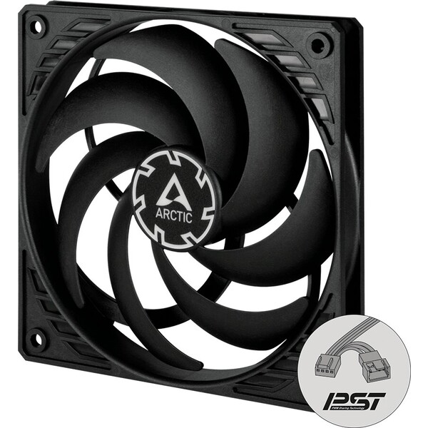 ARCTIC P12 Slim PWM PST ACFAN00187A Černá