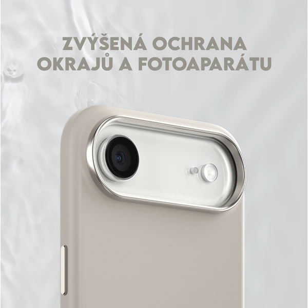 PanzerGlass® CARE Flow kryt s MagSafe Apple iPhone Air Vanilla - Pouzdra - Obrázek RGDH000K01
