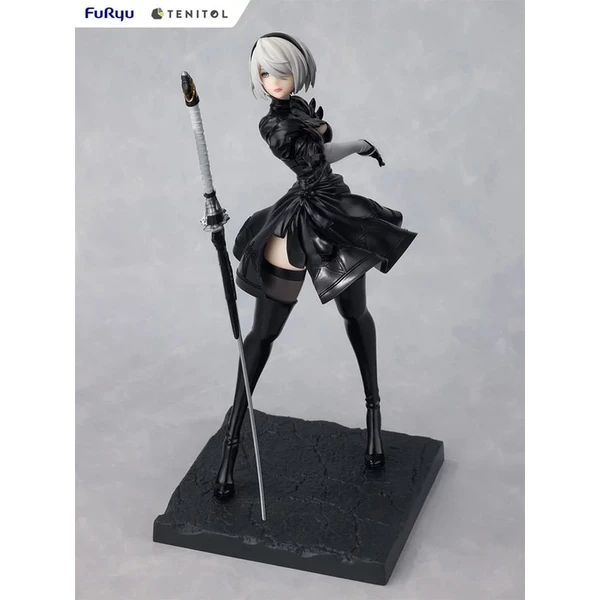 Figurka Furyu NieR:Automata Tenitol - 2B Ver1.1a 22 cm     - Figurky - Obrázek RGJH000K01
