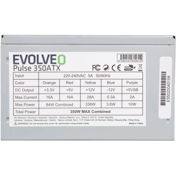 EVOLVEO 350W bulk - Zdroje - Obrázek RGNF000K01